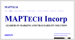 Desktop Screenshot of maptechincorp.com