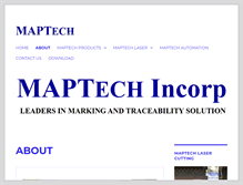 Tablet Screenshot of maptechincorp.com